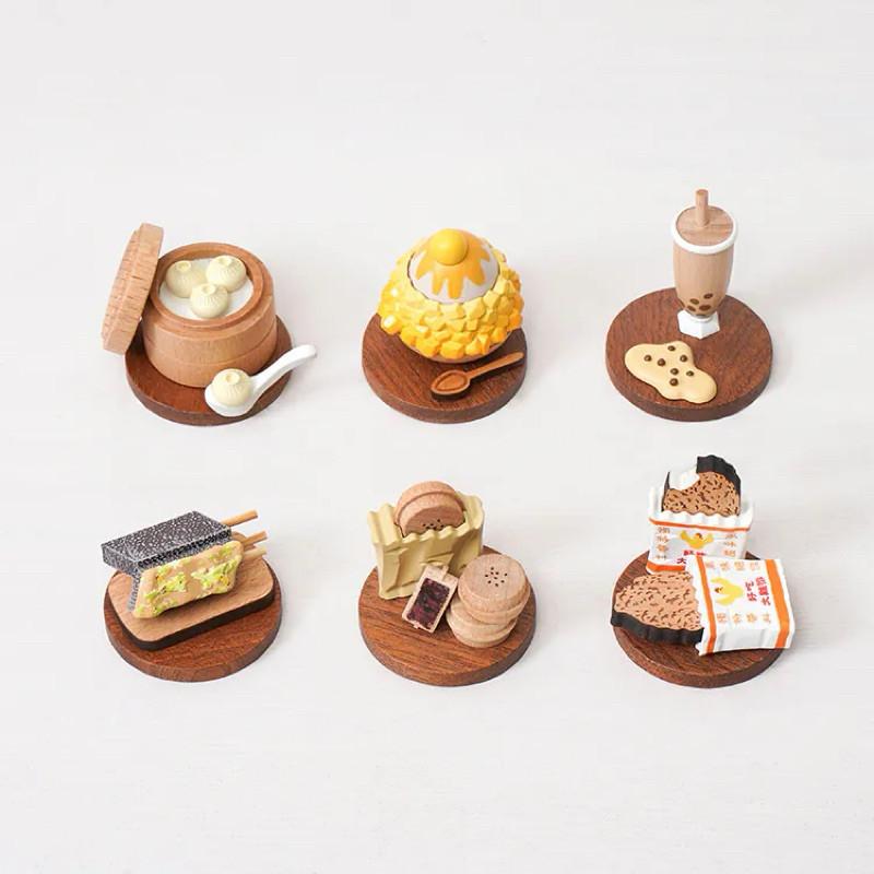 現貨正版 台灣小吃 木擺飾 車輪餅 米血糕 小籠包 珍珠奶茶 芒果冰 雞排 擺飾 飾品 裝飾品-細節圖3