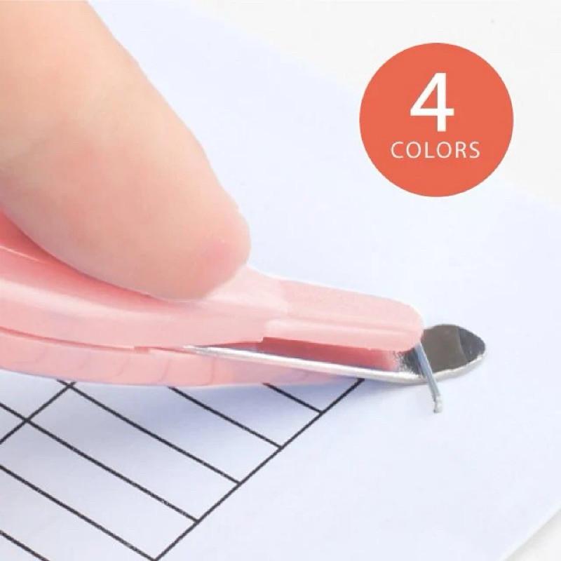 現貨正版 省力磁吸除針器 簡約 文具 除針器 磁吸 素色 訂書針 除針 流線 筆型-細節圖2