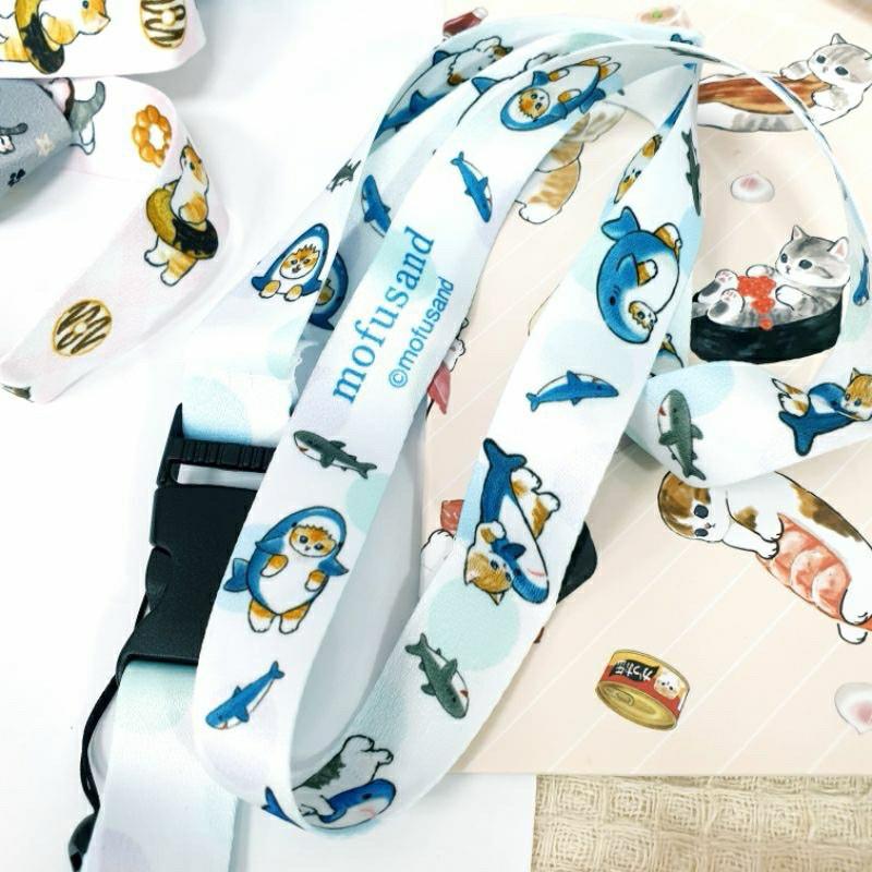 現貨正版 貓福珊迪 多功能掛繩 手機繩 證件繩 頸繩 手機掛繩及掛片 墊片 手機掛繩 票卡套掛繩 頸繩 鑰匙掛繩-細節圖2