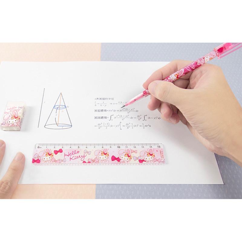 現貨正版 三麗鷗 免削鉛筆HB 3入 kitty兒童鉛筆 3入 酷洛米卡通鉛筆 大耳狗鉛筆 達摩系列文具-細節圖7