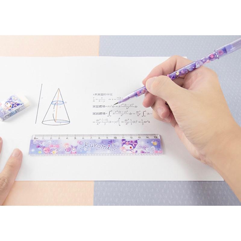 現貨正版 三麗鷗 免削鉛筆HB 3入 kitty兒童鉛筆 3入 酷洛米卡通鉛筆 大耳狗鉛筆 達摩系列文具-細節圖9