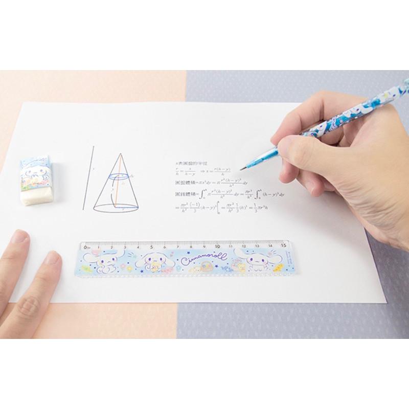 現貨正版 三麗鷗 波浪尺15公分  kitty15CM波浪尺 15CM直尺 學生 畫重點 直尺-細節圖7