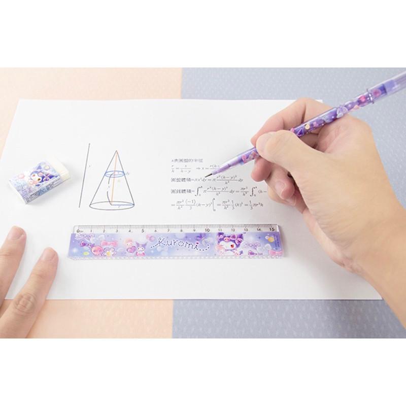 現貨正版 三麗鷗 波浪尺15公分  kitty15CM波浪尺 15CM直尺 學生 畫重點 直尺-細節圖8