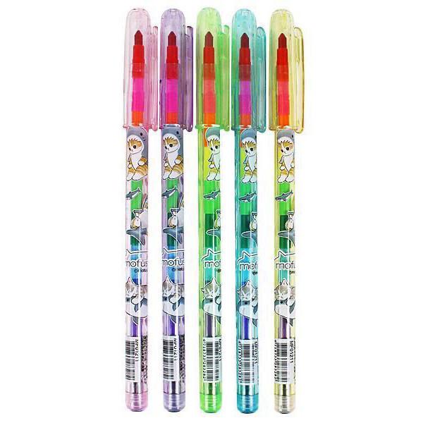 現貨正版 貓福珊迪 免削彩虹筆 免削鉛筆 圓桿 顏色隨機出 貓咪 免削鉛筆 彩虹筆-細節圖3