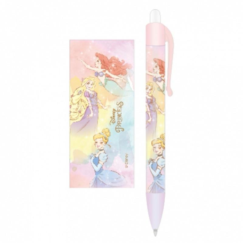 現貨正版 迪士尼 自動中油筆 公主原子筆 愛麗兒原子筆 藍墨水 台灣製 白雪公主 貝兒 原子筆 中性筆 好寫滑溜-細節圖7
