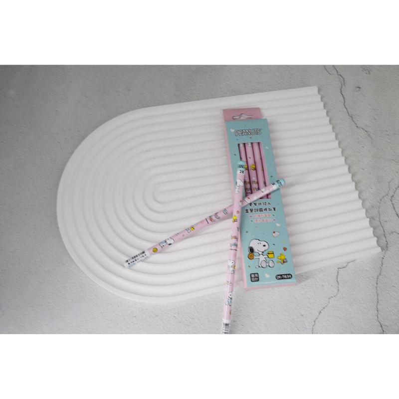 現貨正版 史努比 12入盒裝鉛筆 2B鉛筆 snoopy 圓桿鉛筆 三角鉛筆 木頭鉛筆 胡士托 糊塗塔克 12入鉛筆-細節圖3