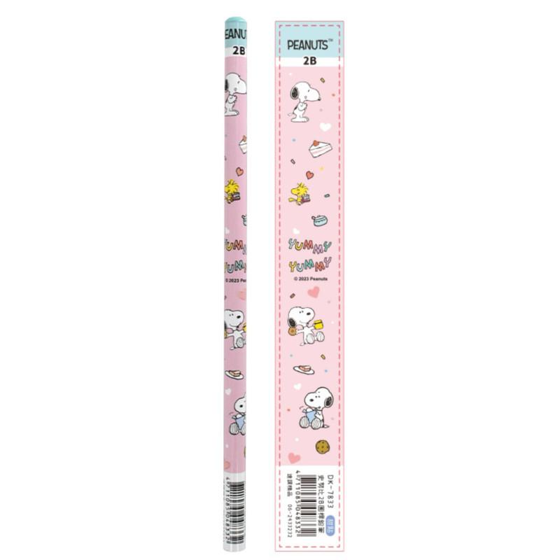 現貨正版 史努比 12入盒裝鉛筆 2B鉛筆 snoopy 圓桿鉛筆 三角鉛筆 木頭鉛筆 胡士托 糊塗塔克 12入鉛筆-細節圖7