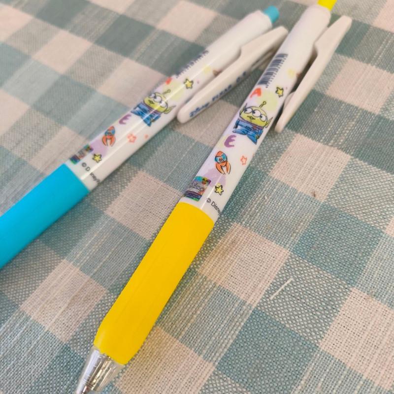 現貨正版 迪士尼 筆夾式中性筆 三眼怪 原子筆 藍筆 中性筆 玩具總動員 卡通自動筆 卡通 中性筆 台灣製 中性原子筆-細節圖3