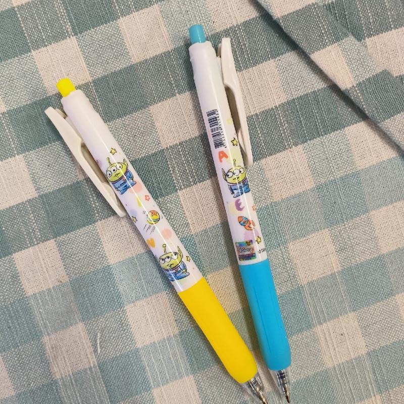 現貨正版 迪士尼 筆夾式中性筆 三眼怪 原子筆 藍筆 中性筆 玩具總動員 卡通自動筆 卡通 中性筆 台灣製 中性原子筆-細節圖8