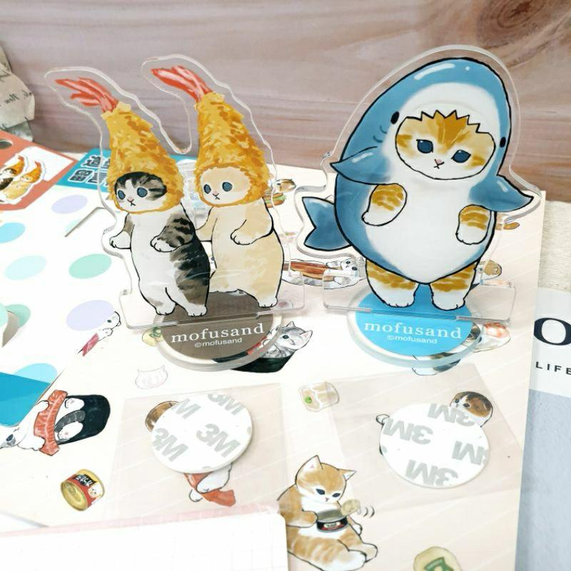 現貨正版 貓福珊迪 造型留言夾 MEMO 夾 辦公室小物 留言夾 車用留言 電話留言 便條夾 紙條夾 帳單夾 鯊魚貓-細節圖4