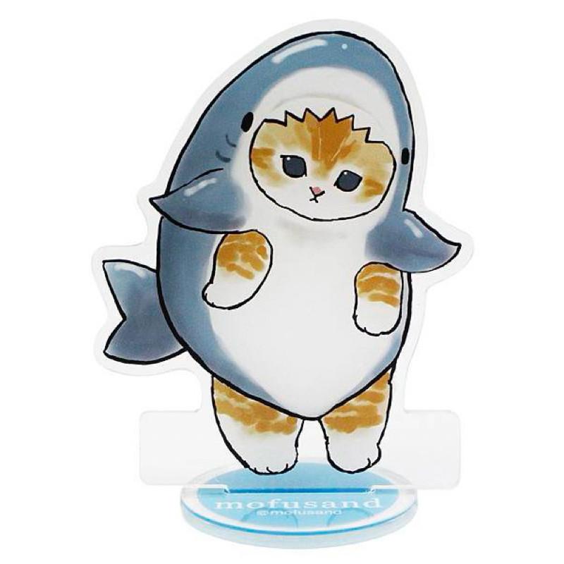 現貨正版 貓福珊迪 造型留言夾 MEMO 夾 辦公室小物 留言夾 車用留言 電話留言 便條夾 紙條夾 帳單夾 鯊魚貓-細節圖9