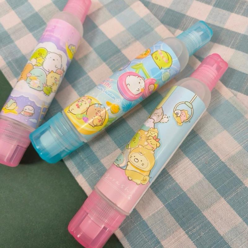 現貨正版 角落小夥伴 膠水 大雙頭膠水B 角落生物 膠水 辦公室 秘書膠水 文具 輕鬆黏著 合成糊 透明膠水-細節圖3