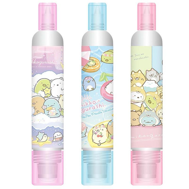 現貨正版 角落小夥伴 膠水 大雙頭膠水B 角落生物 膠水 辦公室 秘書膠水 文具 輕鬆黏著 合成糊 透明膠水-細節圖8