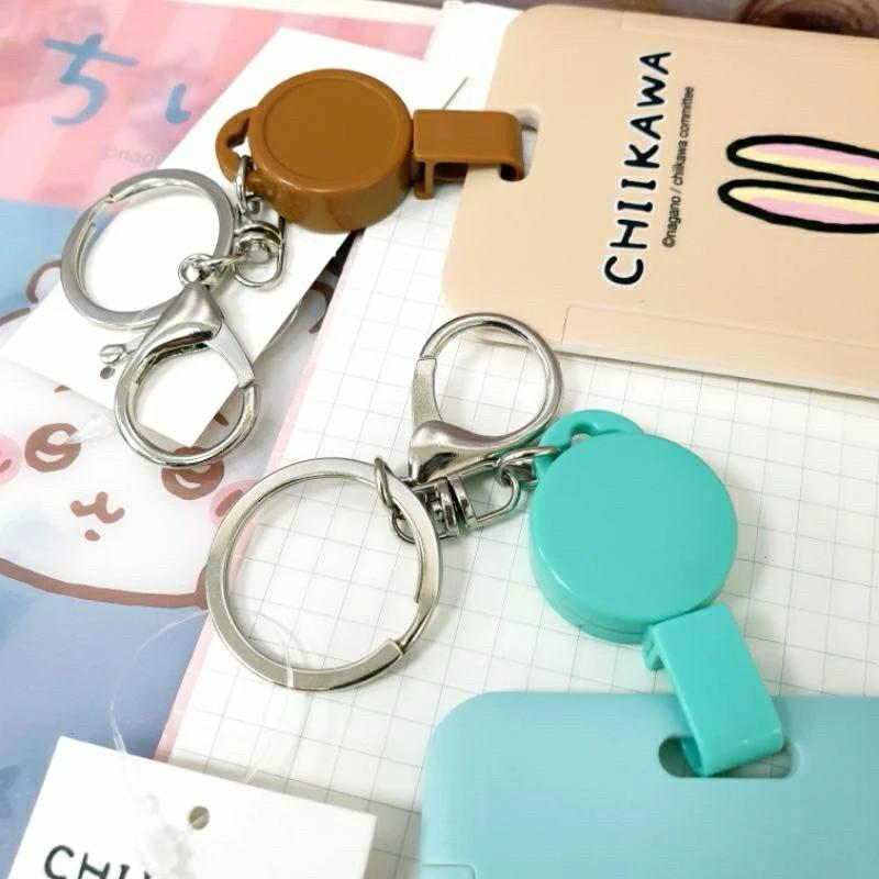 現貨正版 吉伊卡哇 伸縮滑蓋證件套 硬殼推合卡套 烏薩奇 小八貓 伸縮鑰匙圈 票卡夾 工作證卡夾 硬殼卡夾 伸縮悠遊卡套-細節圖5