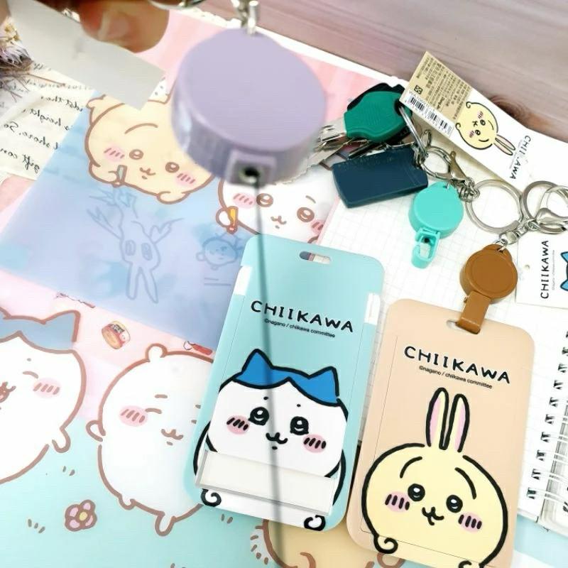 現貨正版 吉伊卡哇 伸縮滑蓋證件套 硬殼推合卡套 烏薩奇 小八貓 伸縮鑰匙圈 票卡夾 工作證卡夾 硬殼卡夾 伸縮悠遊卡套-細節圖6