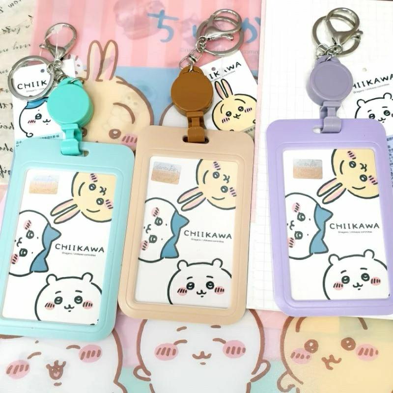 現貨正版 吉伊卡哇 伸縮滑蓋證件套 硬殼推合卡套 烏薩奇 小八貓 伸縮鑰匙圈 票卡夾 工作證卡夾 硬殼卡夾 伸縮悠遊卡套-細節圖7