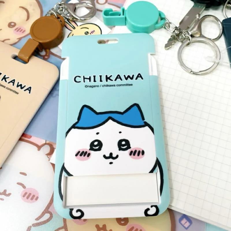 現貨正版 吉伊卡哇 伸縮滑蓋證件套 硬殼推合卡套 烏薩奇 小八貓 伸縮鑰匙圈 票卡夾 工作證卡夾 硬殼卡夾 伸縮悠遊卡套-細節圖9