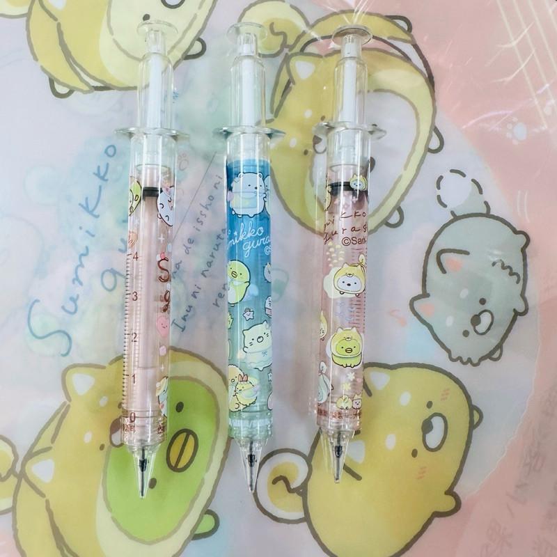 現貨正版 角落小夥伴 自動鉛筆 針筒自動鉛筆 角落生物 自動鉛筆 0.5mm 學生開學 辦公文具-細節圖2