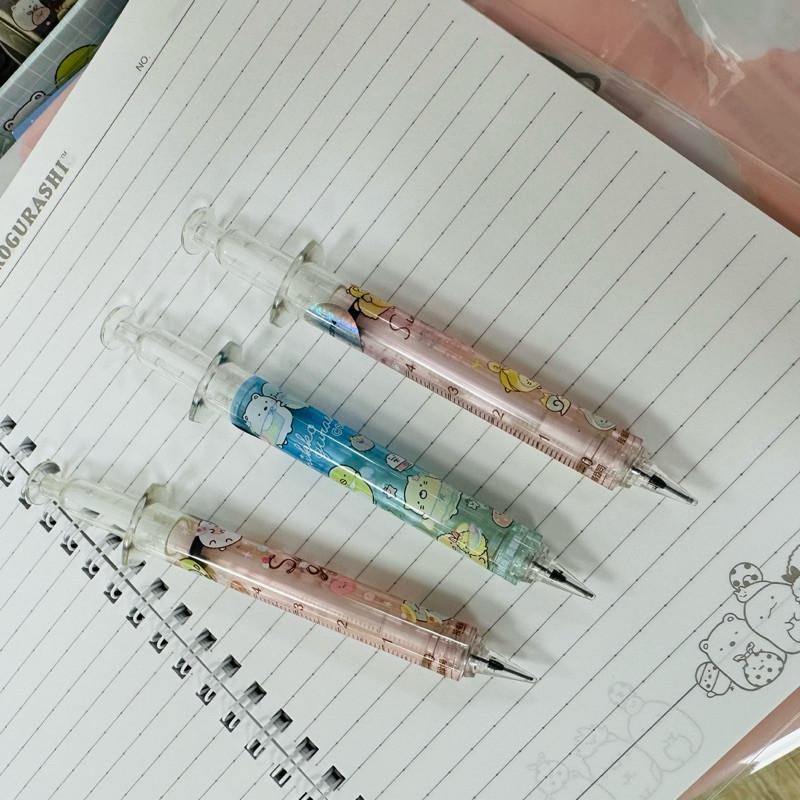 現貨正版 角落小夥伴 自動鉛筆 針筒自動鉛筆 角落生物 自動鉛筆 0.5mm 學生開學 辦公文具-細節圖5