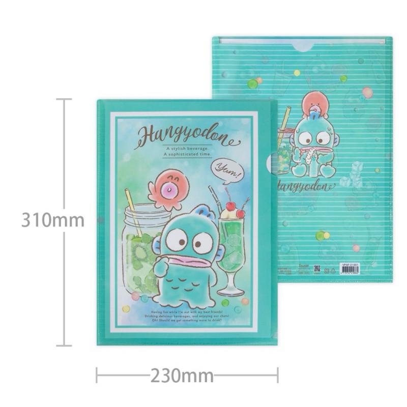 現貨正版 三麗鷗LU型夾 酷洛米資料夾 人魚漢頓文件夾 大耳狗雙層資料夾 雙層文件夾 LU型資料夾 文件夾 資料夾-細節圖6