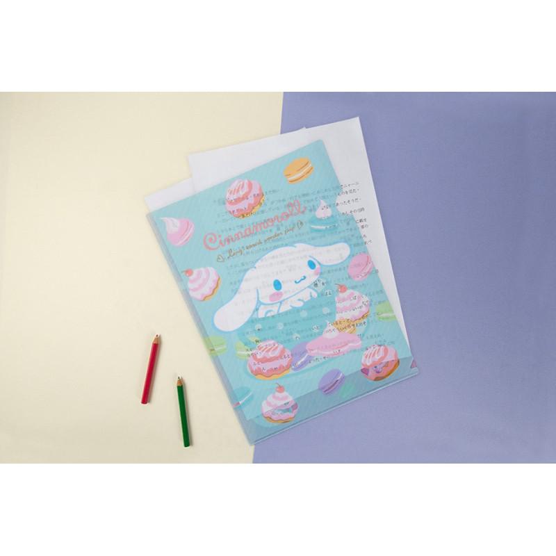 現貨正版 三麗鷗LU型夾 酷洛米資料夾 人魚漢頓文件夾 大耳狗雙層資料夾 雙層文件夾 LU型資料夾 文件夾 資料夾-細節圖7