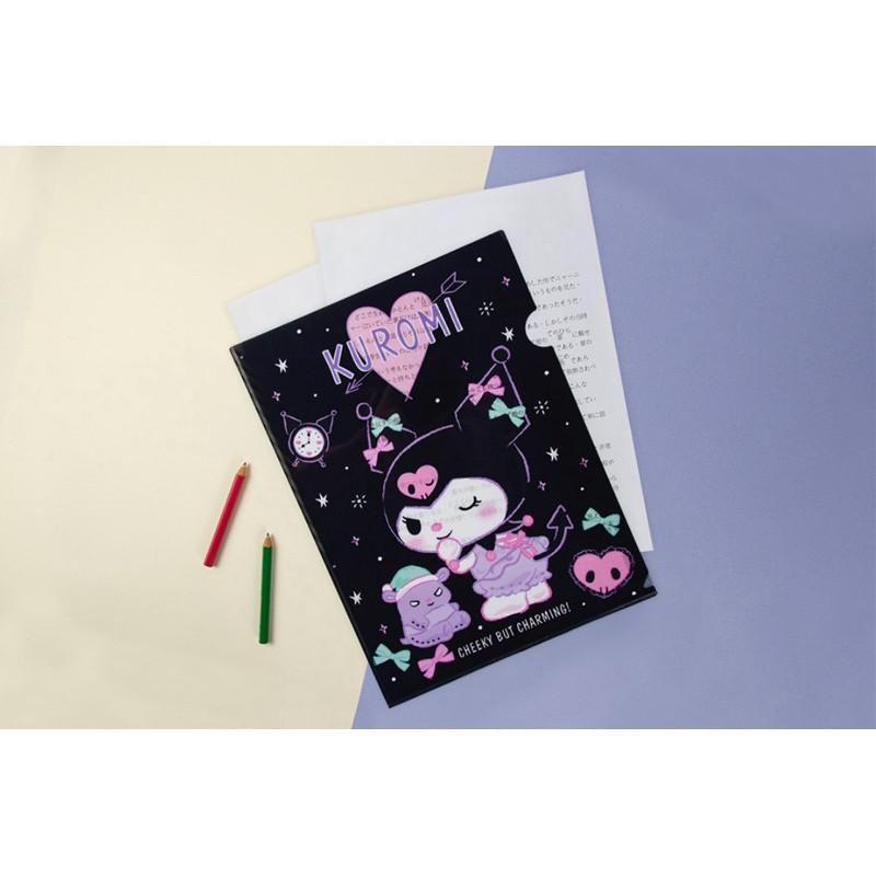 現貨正版 三麗鷗LU型夾 酷洛米資料夾 人魚漢頓文件夾 大耳狗雙層資料夾 雙層文件夾 LU型資料夾 文件夾 資料夾-細節圖9