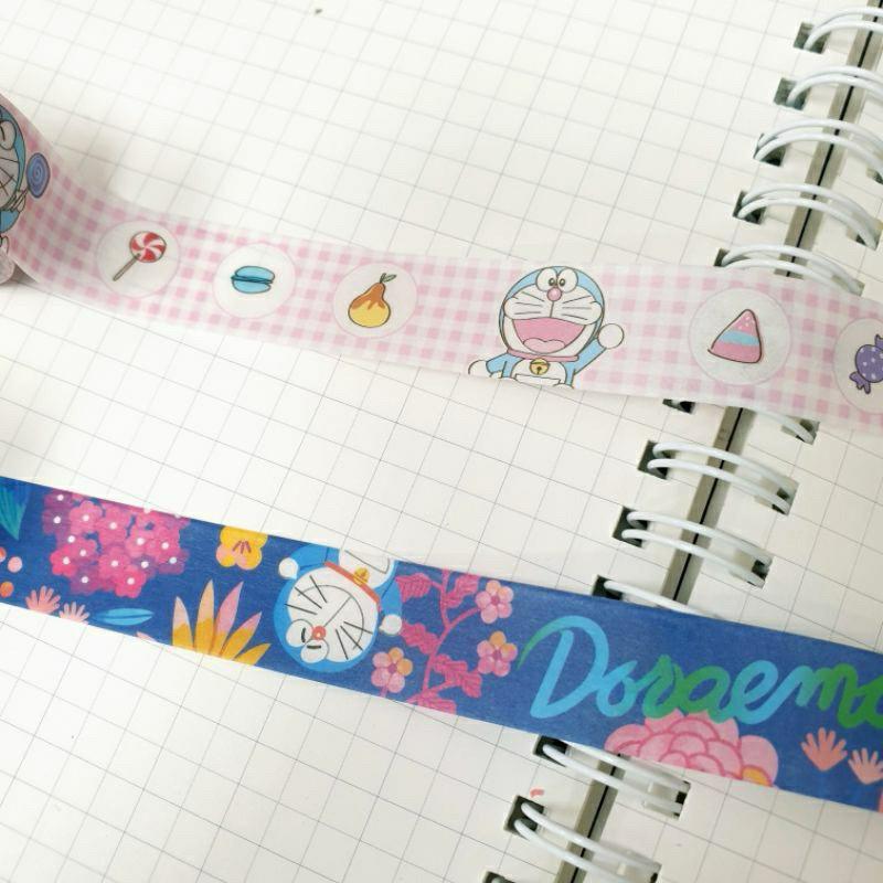 現貨正版 哆啦A夢 紙膠帶 小叮噹 和紙膠帶 6M 裝飾貼紙 手帳貼 包裝貼紙 貼紙 手作膠帶-細節圖5