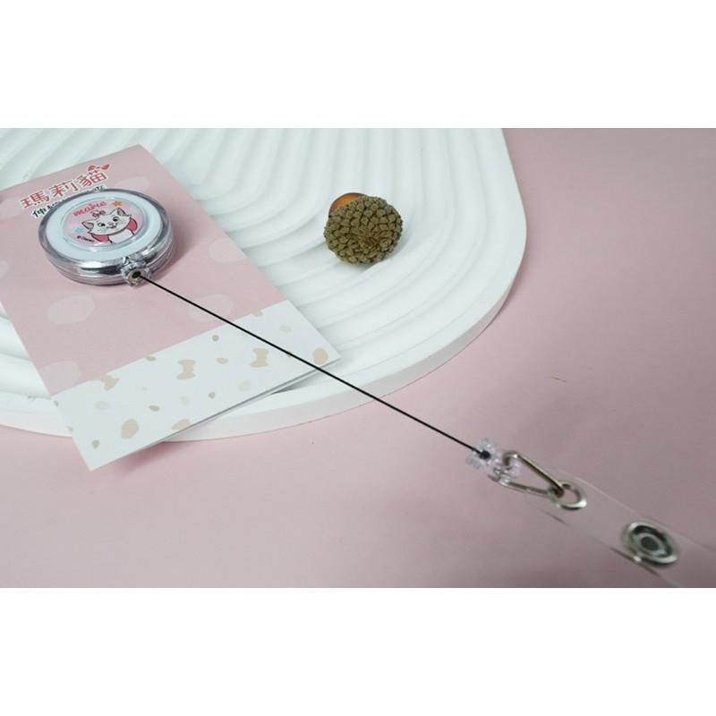 現貨正版 迪士尼 伸縮識別夾 瑪麗貓 伸縮證件夾 悠遊卡夾 三眼怪伸縮夾 易拉扣 玩具總動員證件夾 伸縮卡夾 伸縮扣-細節圖3