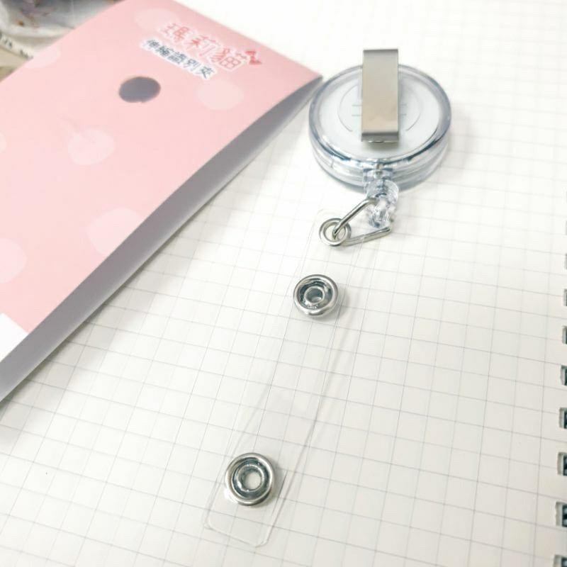 現貨正版 迪士尼 伸縮識別夾 瑪麗貓 伸縮證件夾 悠遊卡夾 三眼怪伸縮夾 易拉扣 玩具總動員證件夾 伸縮卡夾 伸縮扣-細節圖6