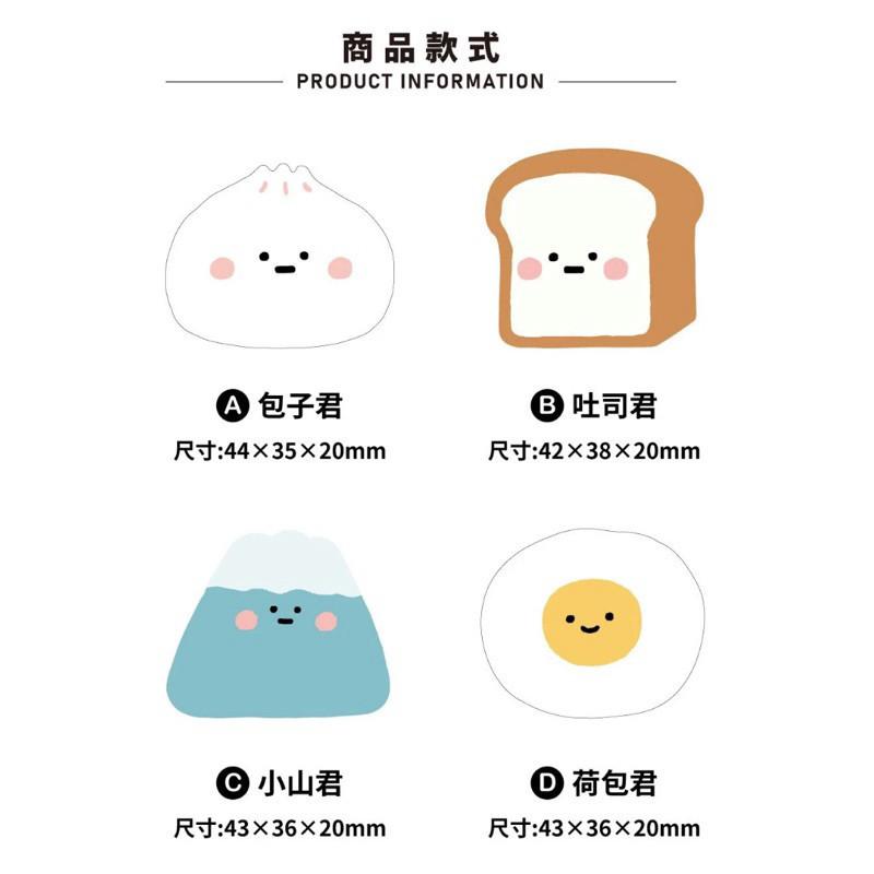 現貨正版 小呸角 旋轉壓克力夾 壓克力夾子 壓克力夾子 可愛小夾 夾子 手賬本夾 食物夾 壓克力夾 創意造型夾子-細節圖4