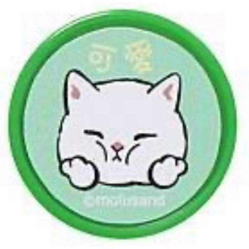 現貨正版 貓福珊迪 印章 可愛印章 好棒 Good 印章 兒童印章 獎勵章 手帳印章 貓咪印章 LOVE-細節圖9