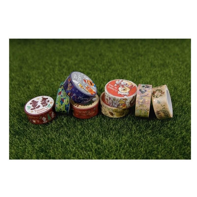 現貨正版 迪士尼 燙金聖誕紙膠帶 燙金紙膠帶 聖誕節紙膠帶 米奇紙膠帶 維尼和紙膠帶 卡通膠帶 手帳膠帶 和紙膠帶 膠帶-細節圖5