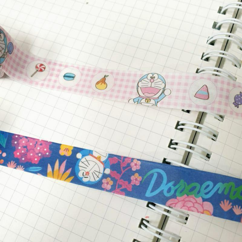 現貨正版 哆啦A夢 紙膠帶 小叮噹 和紙膠帶 6M 裝飾貼紙 手帳貼 包裝貼紙 貼紙 手作膠帶-細節圖5