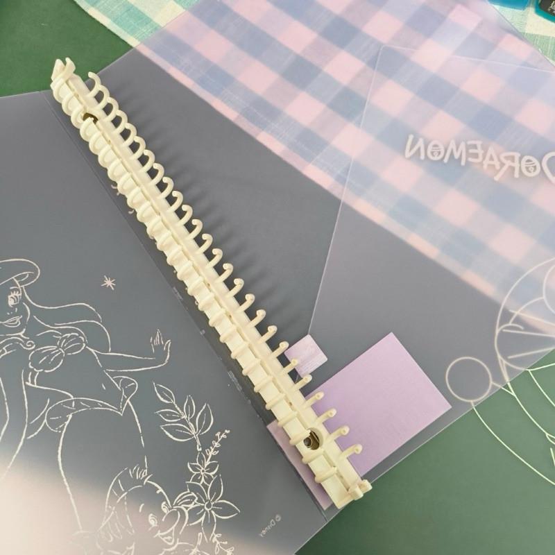 現貨正版 哆啦A夢 26孔夾 活頁夾 PP26孔夾 小叮噹 資料夾 B5 資料本 26孔夾 資料本 B5 活頁夾-細節圖6