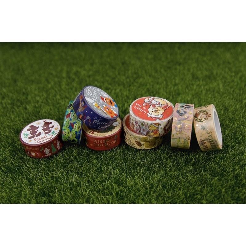 現貨正版 迪士尼 聖誕紙膠帶 紙膠帶 聖誕節紙膠帶 米奇紙膠帶 維尼和紙膠帶 卡通膠帶 手帳膠帶 和紙膠帶  三眼怪膠帶-細節圖5