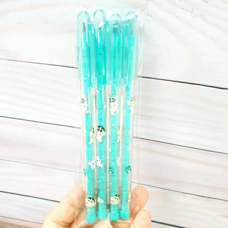 現貨正版 蠟筆小新 免削鉛筆4入 小白 小葵 免削鉛筆 4入鉛筆 野原新之助 鉛筆 台灣製 可愛鉛筆-細節圖5