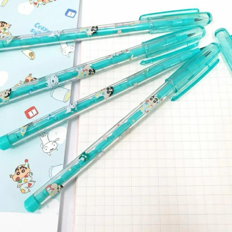現貨正版 蠟筆小新 免削鉛筆4入 小白 小葵 免削鉛筆 4入鉛筆 野原新之助 鉛筆 台灣製 可愛鉛筆-細節圖8