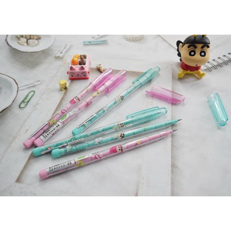 現貨正版 蠟筆小新 免削鉛筆4入 小白 小葵 免削鉛筆 4入鉛筆 野原新之助 鉛筆 台灣製 可愛鉛筆-細節圖9