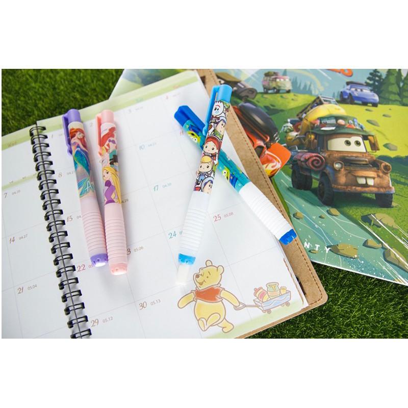 現貨正版 迪士尼自動橡皮擦 按壓自動橡皮擦 台灣製 文具 擦子 擦布 迪士尼文具 筆型橡皮擦 維尼 愛麗絲 公主 米奇-細節圖8