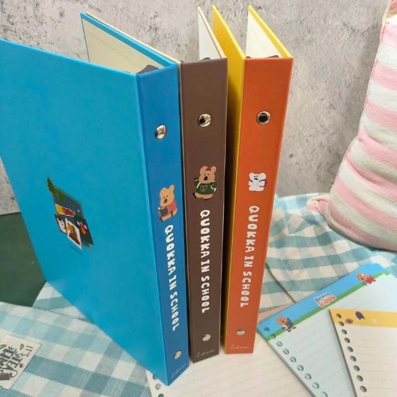 現貨正版 呆萌町 26孔夾 Dinotaeng 26孔夾精裝 內頁 B5資料夾 26孔冊 文具 活頁紙 筆記本 活頁筆記-細節圖9
