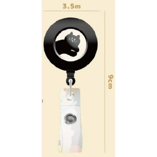 現貨正版 有吉合作色 伸縮萬用夾 有吉卡套 伸縮夾 胸牌扣 伸縮扣 伸縮易拉扣 伸縮拉繩 彈力扣 證件夾 工作證 識別證-細節圖8