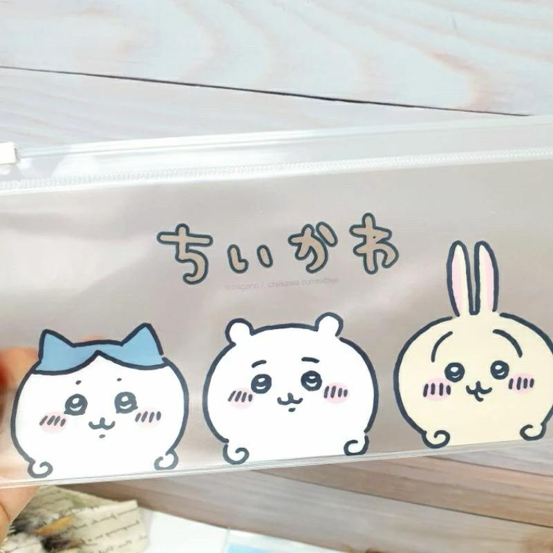 現貨正版 吉伊卡哇 48K夾鍊袋 透明夾鏈袋 48k夾鏈袋 透明收納袋 小八貓 兔兔 口罩收納袋 筆袋 發票收納袋 餐具-細節圖5