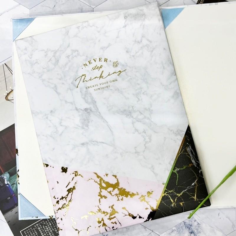 現貨正版 A4證書夾 大理石紋 A4證書獎狀夾 精裝 畢業證書夾 證書獎狀夾 聘書夾 結婚證書 北歐 質感 精美 精緻-細節圖6