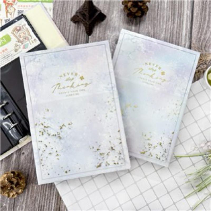 現貨正版 大理石紋 描圖120入6孔名片冊 名片本 名片收納 名片簿 收納卡冊 名片夾 會員卡 小卡冊 卡本收集卡冊-細節圖2