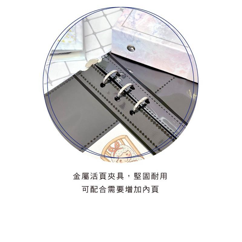 現貨正版 大理石紋 描圖120入6孔名片冊 名片本 名片收納 名片簿 收納卡冊 名片夾 會員卡 小卡冊 卡本收集卡冊-細節圖8