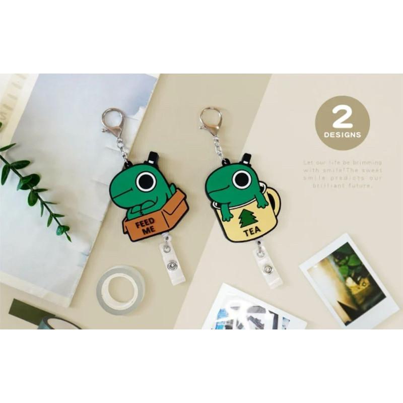 現貨正版 怪奇事務所 造型伸縮易拉扣 伸縮識別夾 超長 伸縮 伸縮證件扣 鑰匙收納 證件扣 證件套 識別證套-細節圖2