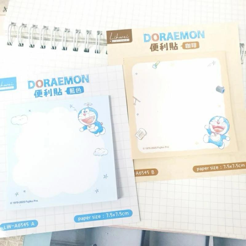 現貨正版 哆啦A夢 方型便利貼 小叮噹 便條紙 備忘錄 留言貼 MEMO 註記貼 便利貼 備註 重複貼 台灣製-細節圖4