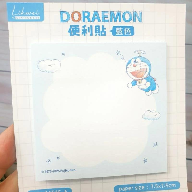 現貨正版 哆啦A夢 方型便利貼 小叮噹 便條紙 備忘錄 留言貼 MEMO 註記貼 便利貼 備註 重複貼 台灣製-細節圖6