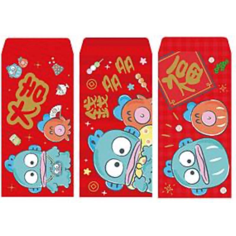現貨正版 人魚漢頓 中式紅包袋 4入 隨機出  三麗鷗燙金紅包袋 4入 卡通紅包袋 燙金 年節商品 紅包袋 直式紅包袋-細節圖9