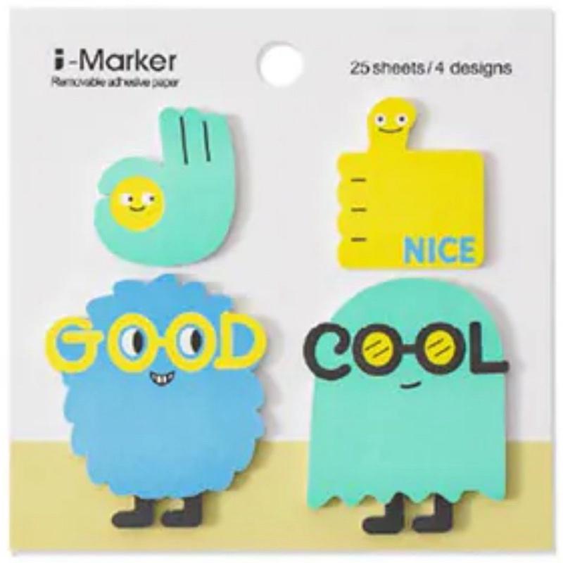 現貨正版 多巴胺色系 精靈便利貼 便條紙 日常提醒 貼紙 記事貼 筆記貼 便利記事貼 簡便貼 重點整理貼 備忘錄-細節圖6